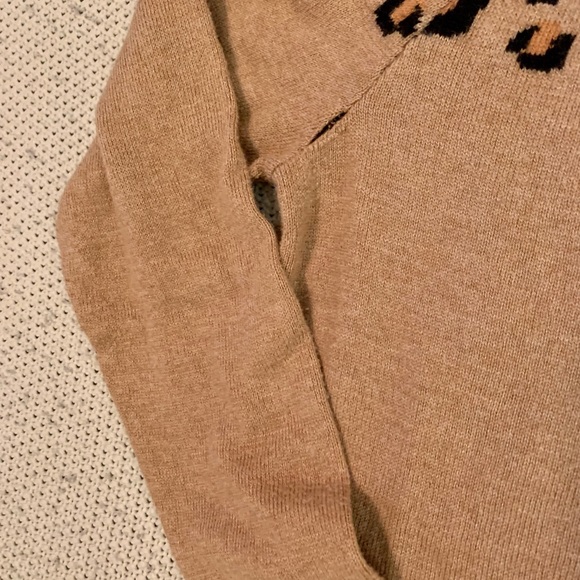 Leopard Print Sweater - Picture 14 of 14